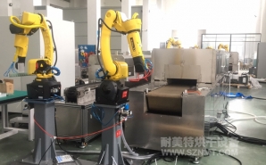 NMT-ZN-631疫苗玻璃瓶特殊涂层工艺,预热+固化自动化对接隧道炉烘烤线(苏州?？松?